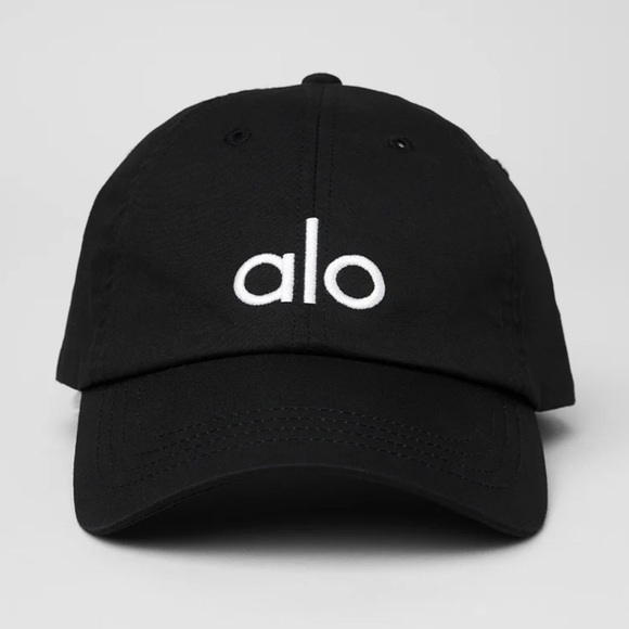 Alo Yoga Off-Duty Cap Black/White - Picture 3 of 16